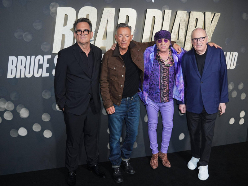 Thom Zimmy, Bruce Springsteen, Stevie Van Zandt y Jon Landau