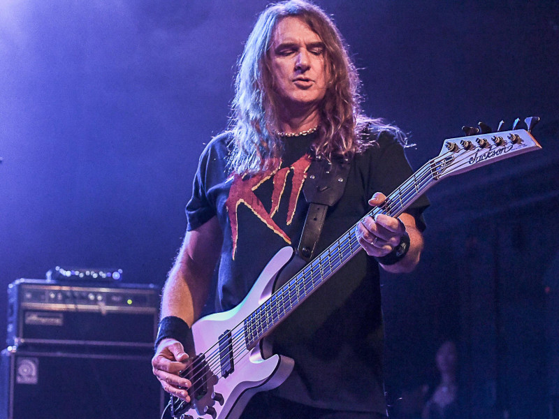 M21GYN Santa Ana, CA, USA. 27th Jan, 2018. David Ellefson performs at Remembered 2018 NAMM JAMM with over 25 Artists play some of Ronnie's greatest hits at the Observatory in Santa Ana Ca. for the 2018 Annual NAMM Show, the global business convention for the music industry. Credit: Dave Safley/ZUMA Wire/Alamy Live News