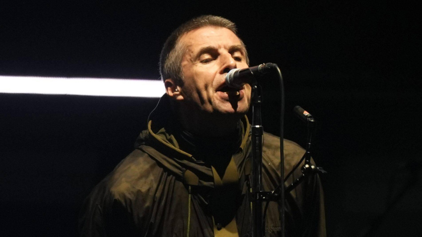 This picture is available for editorial usage only until July 4, 2026 Liam Gallagher as Oasis takes to the stage at the Principality Stadium, Cardiff, for the band's long-awaited reunion tour kicks off in Wales. Picture date: Friday July 4, 2025.