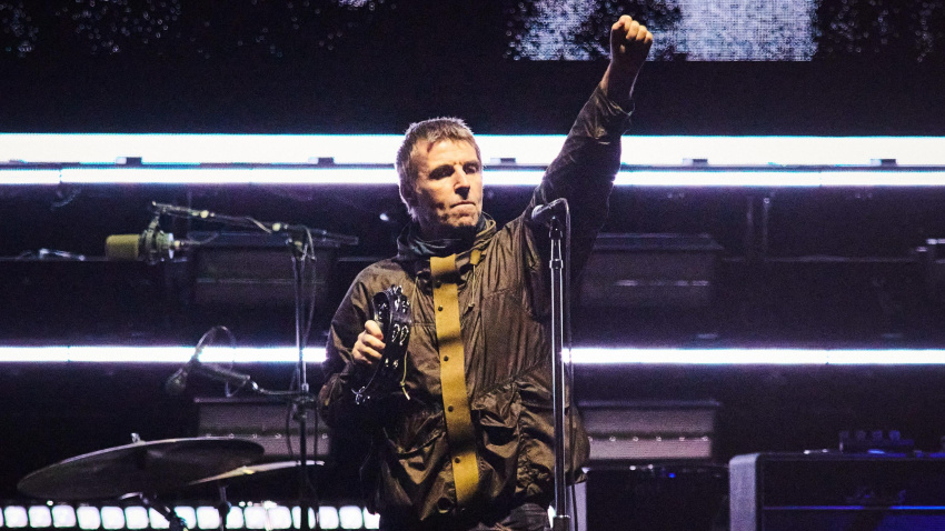 August 24, 2025, Toronto, On, Canada: Liam Gallagher of Oasis performs during their reunion tour in Toronto, on Sunday, Aug. 24, 2025. (Credit Image: © Sammy Kogan/The Canadian Press via ZUMA Press)