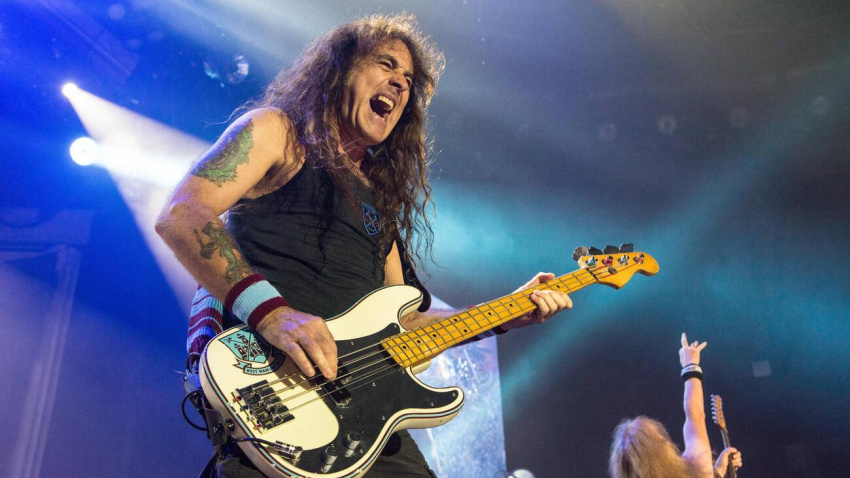 PDJA32 PDJA32 Steve Harris Iron Maiden SSE Arena Belfast