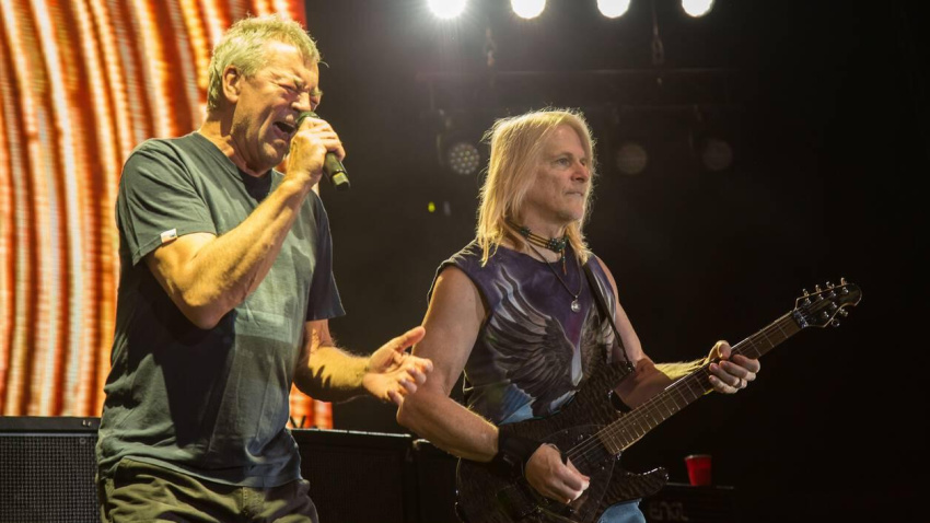 3EAE14K 3EAE14K Poland (Tauron-Arena-Krakow) 2018-July-01. The photo shows Ian Gillan, lead singer of the British rock band Deep Purple.