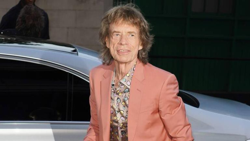 3F0J9C0 Mick Jagger attends a photocall for the launch of The Rolling Stones' album, 'Foreign Tongues', at St Clement in central London. Picture date: Wednesday July 8, 2026.