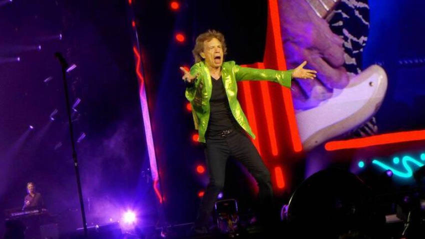 2XPJ53J Mick Jagger of the Rolling Stones