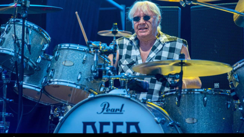 2T1HKPP June 27, 2023: Deep Purple perform at the Parco Ducale in Parma, Italy