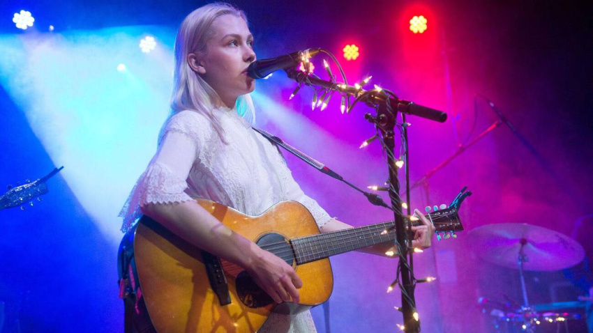 2X5294C London, UK. 21 Aug 2018. American Singer-songwriter Phoebe Bridgers performs at Scala. Credit: Justin Ng/Alamy Live News
