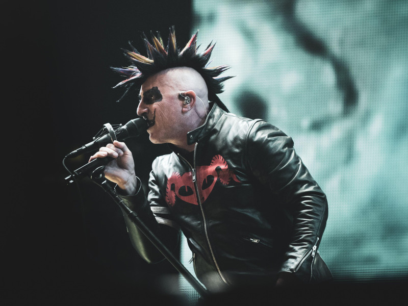 2J1GBAK DENMARK, COPENHAGEN, COPENHELL FESTIVAL 2019: Maynard James Keenan, singer of the American rock band TOOL, performing live on stage for the European tour in Copenhagen, at the Copenhell Festival 2019.