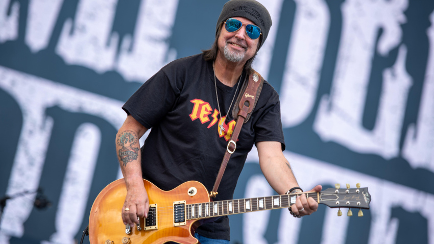 2JT09A9 June 23, 2022: Phil Campbell (formerly of Motorhead) performs with Phil Campbell and the Bastard Sons at the Hellfest Open Air festival