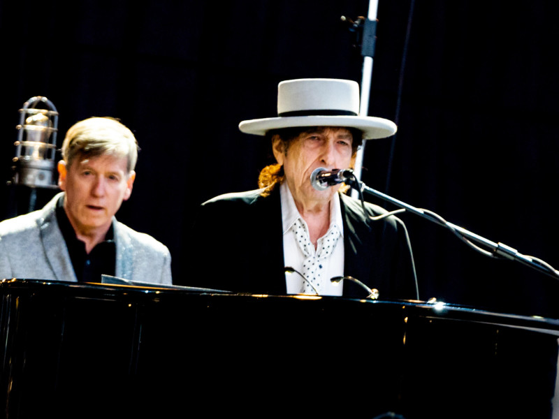 WDCREB Bob Dylan performs in Nowlan Park, Kilkenny, Ireland in July 2019