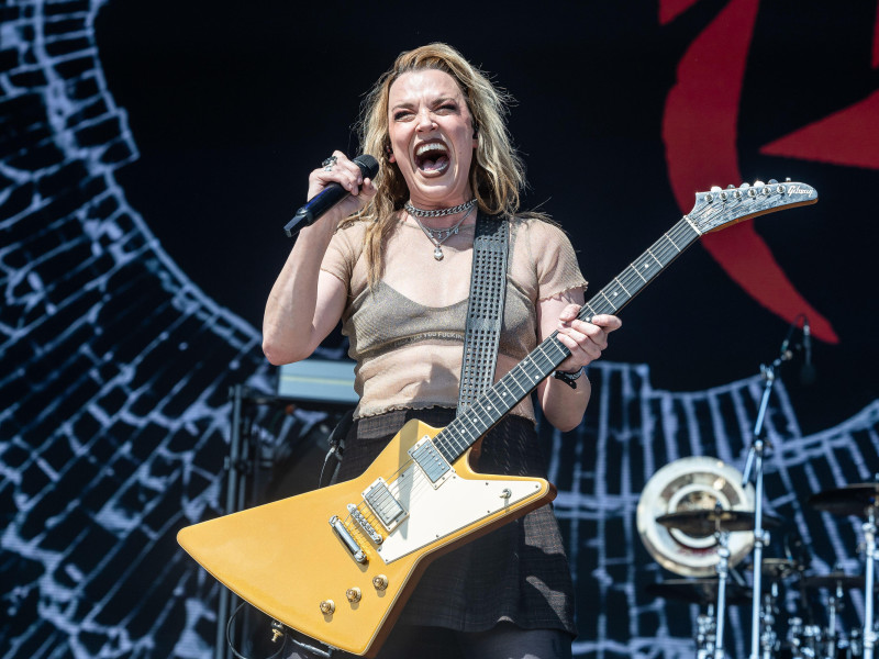 2R9G5MW Lzzy Hale of Halestorm performing live in Oslo on 22 June 2023
