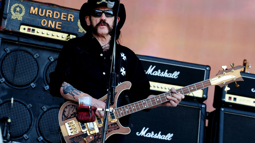 G76GBF Lemmy Kilmister of Motorhead performs at the Barclaycard British Summer Time Festival in Hyde Park, London.