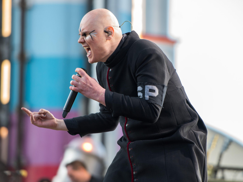 2WDDE57 May 31, 2019: Billy Corgan plays with The Smashing Pumpkins in Stockholm, Sweden
