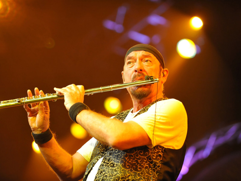 BNHPR2 Ian Anderson Jethro Tull 2008 AVO Session Basel Switzerland Basel city concert musician music culture stage lights live playing