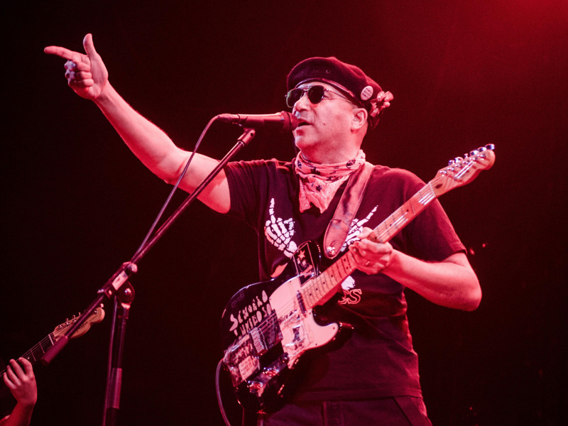 2XJA3AH Tom Morello performing at Peace & Friendship Stadium, Athens / Greece, July 2024