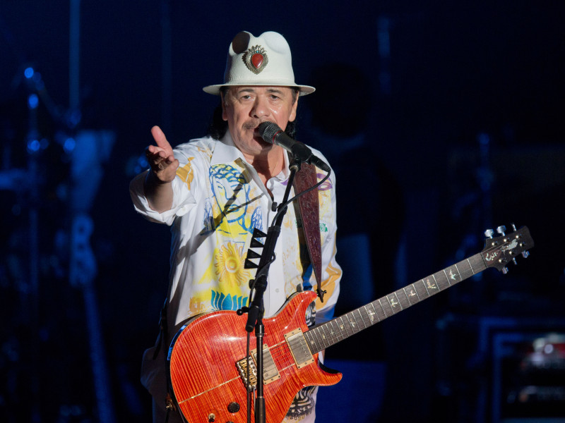 DM13BB Carlos Santana in concert on the occasion of the Monte-Carlo Sporting Summer Festival on 2013/07/08