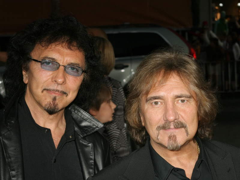 PW56RK Tony Iommi, Geezer Butler (Black Sabbath) 04/30/08 "Iron Man" Premiere @ Grauman's Chinese Theatre, Hollywood Photo by Ima Kuroda/HNW / PictureLux File Reference # 33683_949HNWPLX