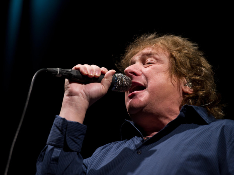 EBMAW0 Freiburg, Germany. 2nd December, 2014. Lou Gramm (Foreigner) performs live at Rothaus Arena. Photo: Miroslav Dakov/ Alamy Live News