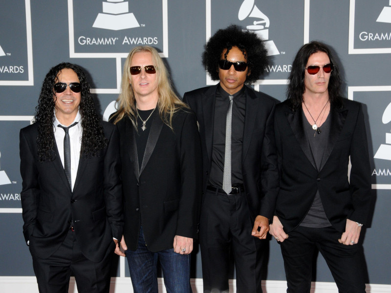 2HYWMP6 Alice in Chains arrives at the 52nd Annual Grammy Awards held at the Staple Center in Los Angeles, California.
