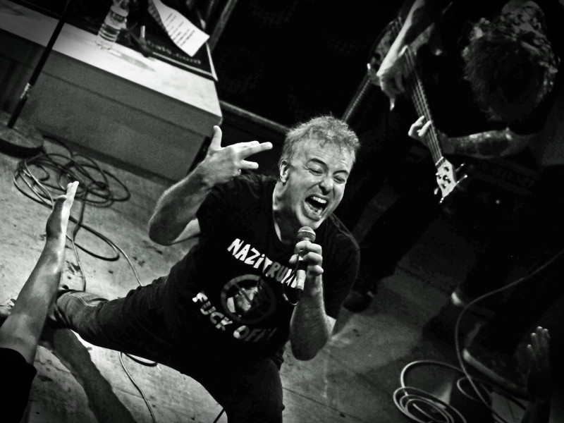 H3AMBM HAMBURG, 03.08.2016: US Punk-Diva Jello Biafra (Ex Dead Kennedys) & The Guantanamo School of Medicine. Editorial use only.