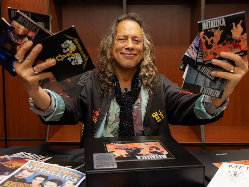 Metallica: Kirk Hammett te enseña cómo es el nuevo 'Load' y así luce