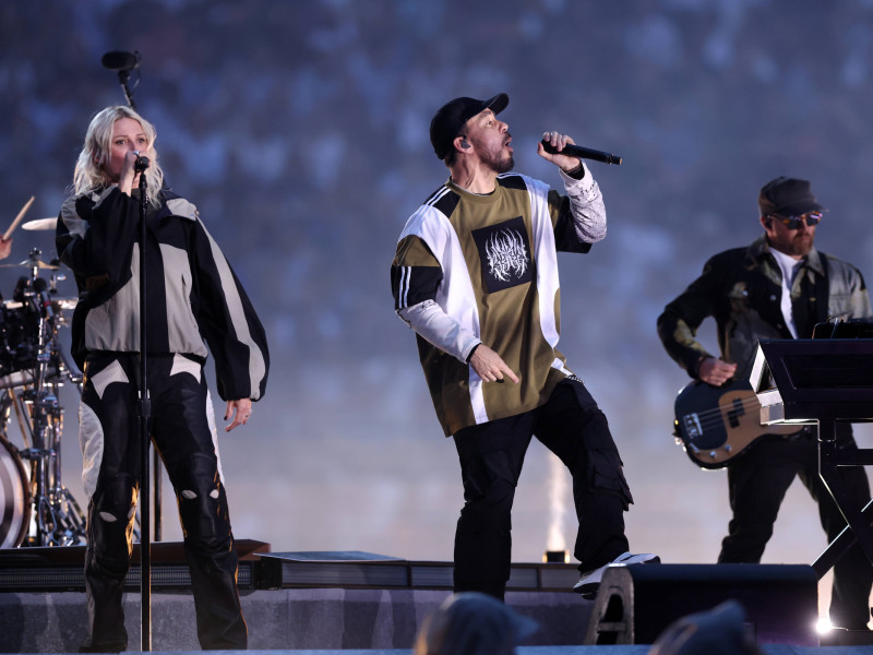 May 31, 2025, Munich: Munich, Germany, 31st May 2025. Linkin Park during the Paris Saint Germain vs Internazionale UEFA Champions League Final match at Munich Football Arena, Munich. (Credit Image: © David Klein/CSM via ZUMA Press Wire)