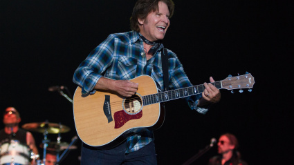 G2JJ59 Milan, Italy 7th of July 2014 John Fogerty performs live at Ippodromo del Galoppo Milan. © Davide Merli / Alamy Live New