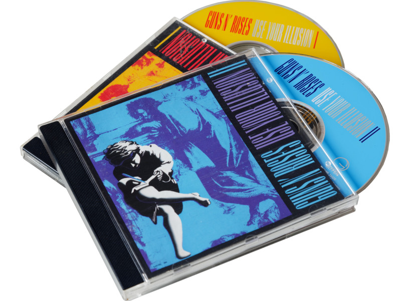 HEGJC5 Guns n Roses Use Your Illusion 1 and 2 CD