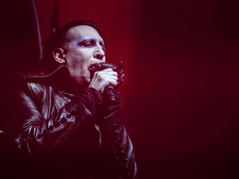 Marilyn Manson Elsinore, Denmark. 15th, November 2017. Marilyn Manson, the American singer and songwriter, performs a live concert at Hal14 in Elsinore. Elsinore Denmark PUBLICATIONxNOTxINxDENxNOR Copyright: xGonzalesxPhoto/LassexLagonix