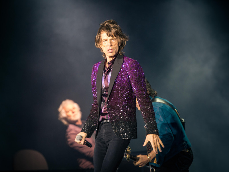 EFK6FY Mick Jagger from the Rolling Stones