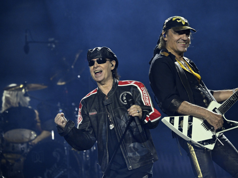 SÖLVESBORG, SWEDEN 20250606German rock band Scorpions performs on the Festival Stage during the Sweden Rock Festival on Friday.Photo: Fredrik Sandberg / TT / Code 10080