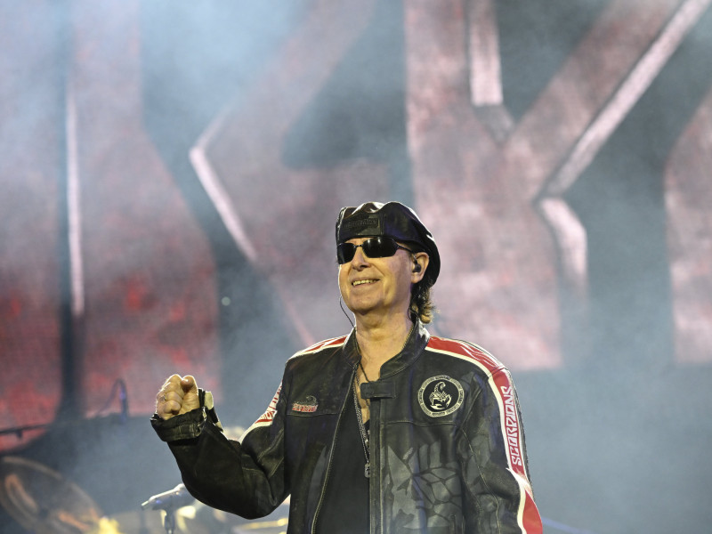 SÖLVESBORG, SWEDEN 20250606German rock band Scorpions performs on the Festival Stage during the Sweden Rock Festival on Friday.Photo: Fredrik Sandberg / TT / Code 10080