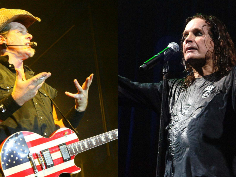 Ted Nugent y Ozzy Osbourne