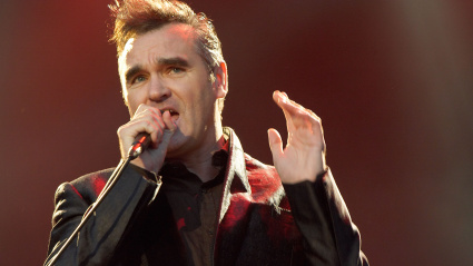 A006KB Pic By Edward Moss Morrissey ex lead singer of Manchester indie band The Smiths live in concert 2004