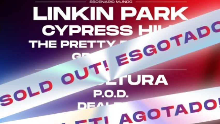 Rock In Rio Lisboa agota las entradas para la jornada de Linkin Park, Sepultura o Kaiser Chiefs