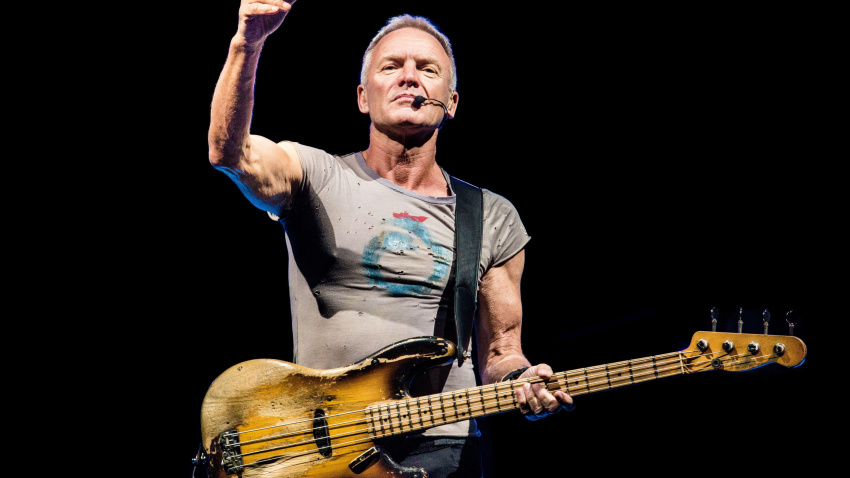 2RYT3W1 Sting performing live in 2022