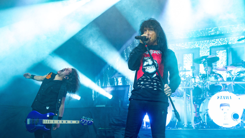 2S19J3C December 6, 2024: Joey Belladonna and Frank Bello perform with Anthrax at Alcatraz in Milan, Italy