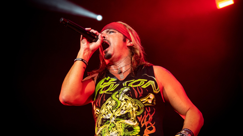 P432A9 Toronto, Ontario, Canada. 19th June, 2018. American glam rock veterans 'Poison' performed a show at Budweiser Stage in Toronto as part of their ''Nothin' But A Good Time' Tour. Band members: BRET MICHAELS, C.C. DEVILLE, BOBBY DALL and RIKKI ROCKETT, Credit: Igor Vidyashev/ZUMA Wire/Alamy Live News