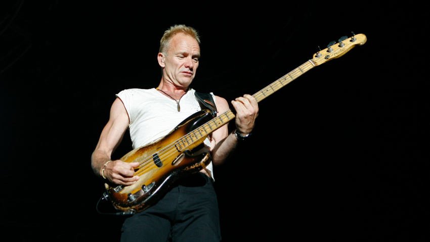 BK4ND4 Sting of The Police performs in concert.