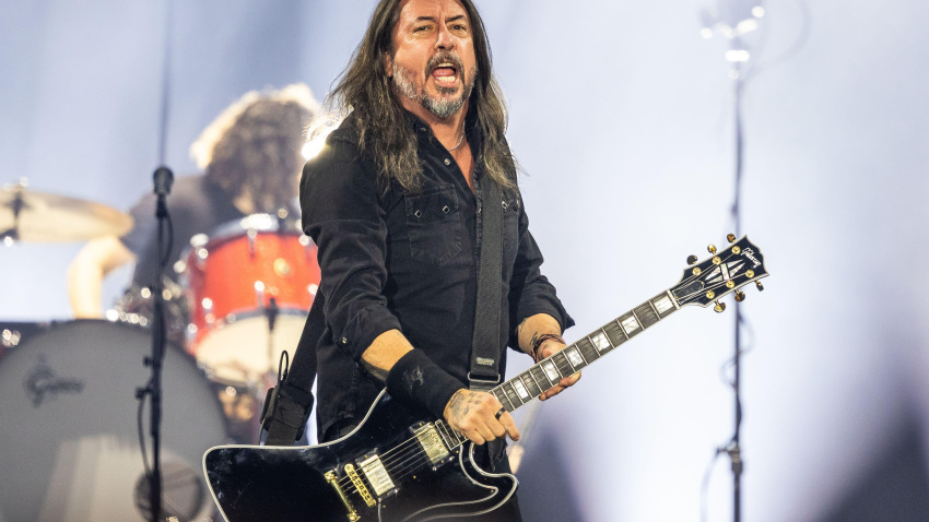 3ENBR5A Oslo, Norway, 10 June 2026, Dave Grohl of Foo Fighters performing live at Unity Arena, Anne-Marie Forker/Alamy Live News