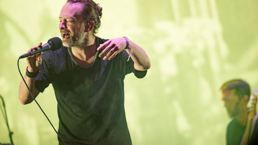 K4Y39X K4Y39X Radiohead performing at Main Square Festival, Arras, France, July 2nd 2017