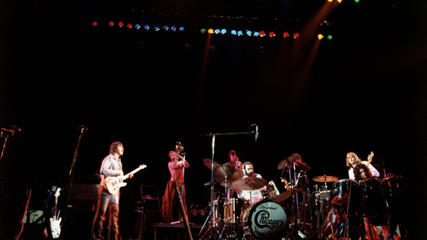 A2JK39 CHICAGO American rock band
