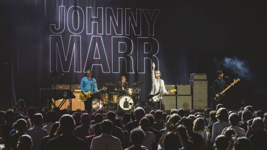 3F2BN73 Frascati, Rome, Italy. 17th July, 2026. Johnny Marr live at Roma Summer Fest, Auditorium Ennio Morricone on 17 July 2026 (Credit Image: © Stefano D'Offizi/ZUMA Press Wire) EDITORIAL USAGE ONLY! Not for Commercial USAGE!