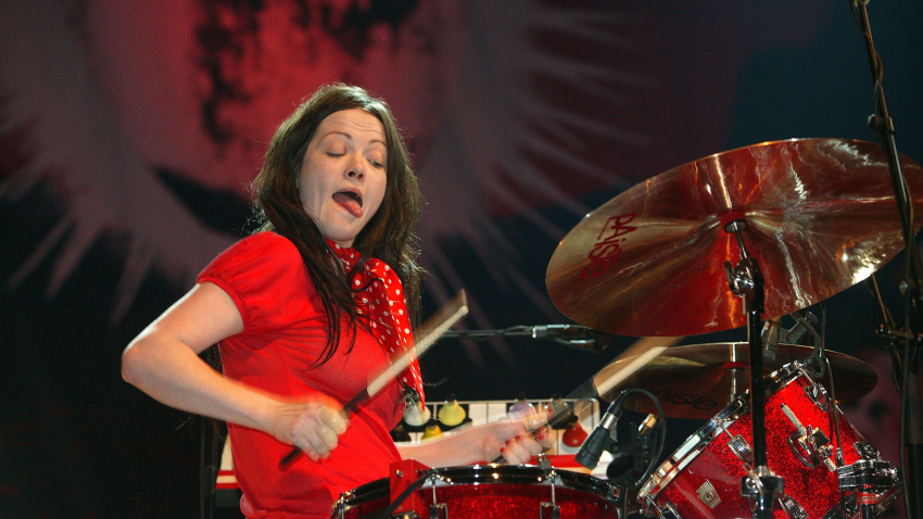 2HXC1HM White Stripes rock band