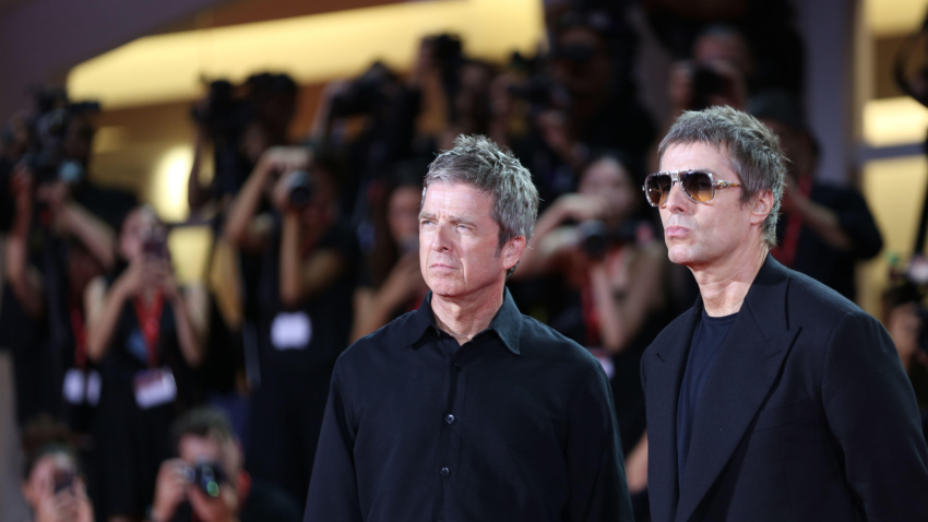 3FF0E2P Noel Liam Gallagher  "Oasis don't look back in anger" red carpet Venezia 2026 mostra del cinema 83