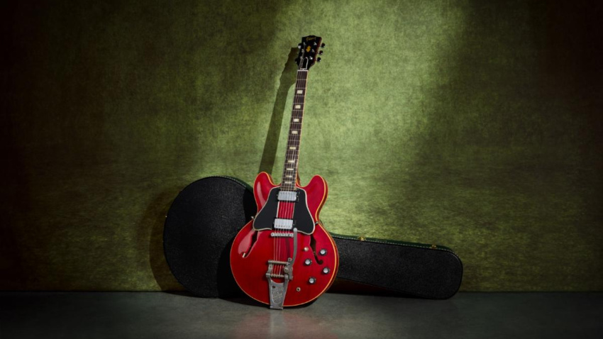 Gibson inmortaliza a Gustavo Cerati con una exclusiva guitarra ES-335 de edición ultralimitada