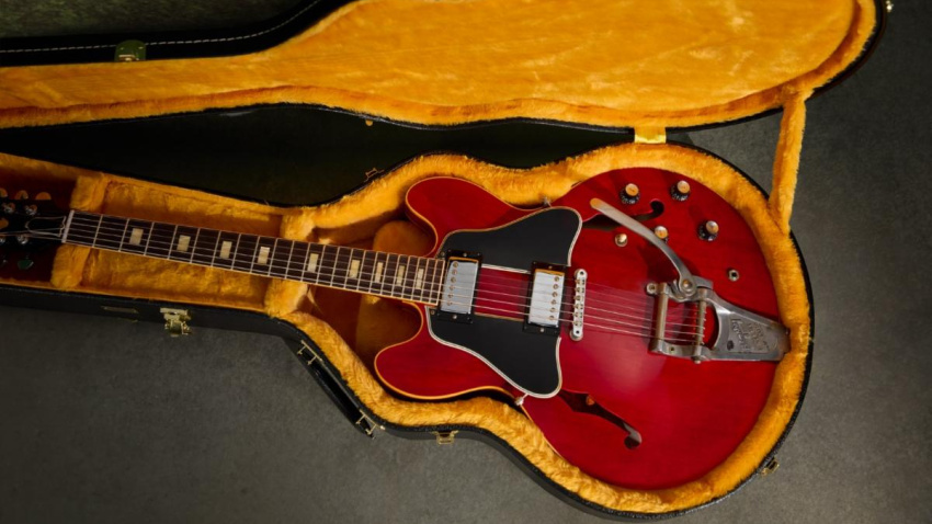 Gibson inmortaliza a Gustavo Cerati con una exclusiva guitarra ES-335 de edición ultralimitada
