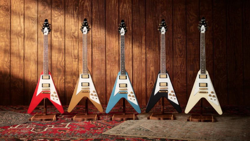Gibson celebra los 50 años de Tom Petty and the Heartbreakers con cinco guitarras Flying V de edición limitada