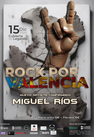 Rock por Valencia: Miguel Ríos, nueva confirmación