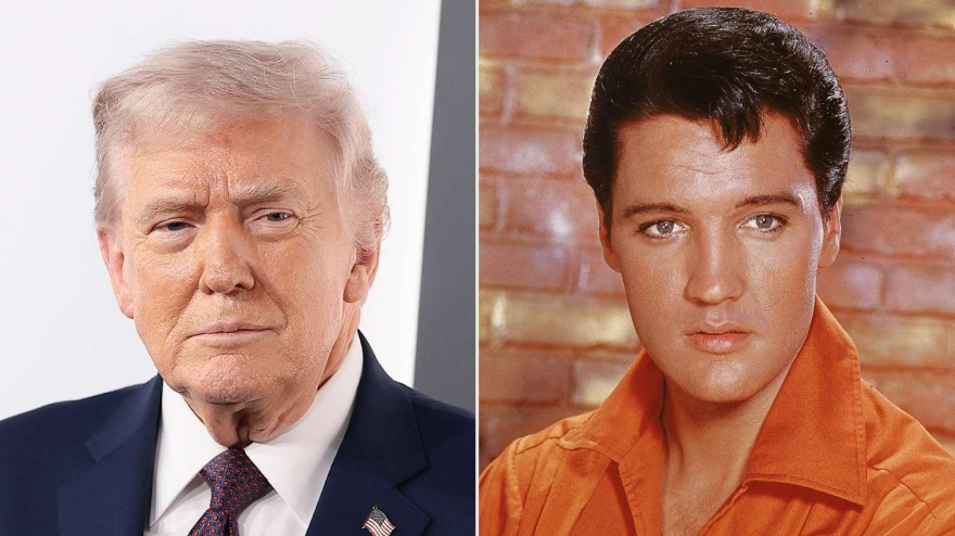 Donald Trump i Elvis Presley