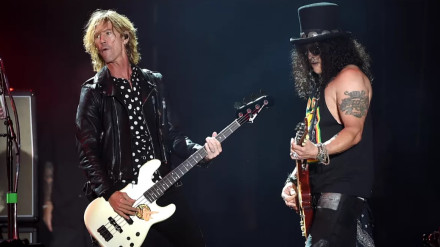 Slash i Duff Mckagan